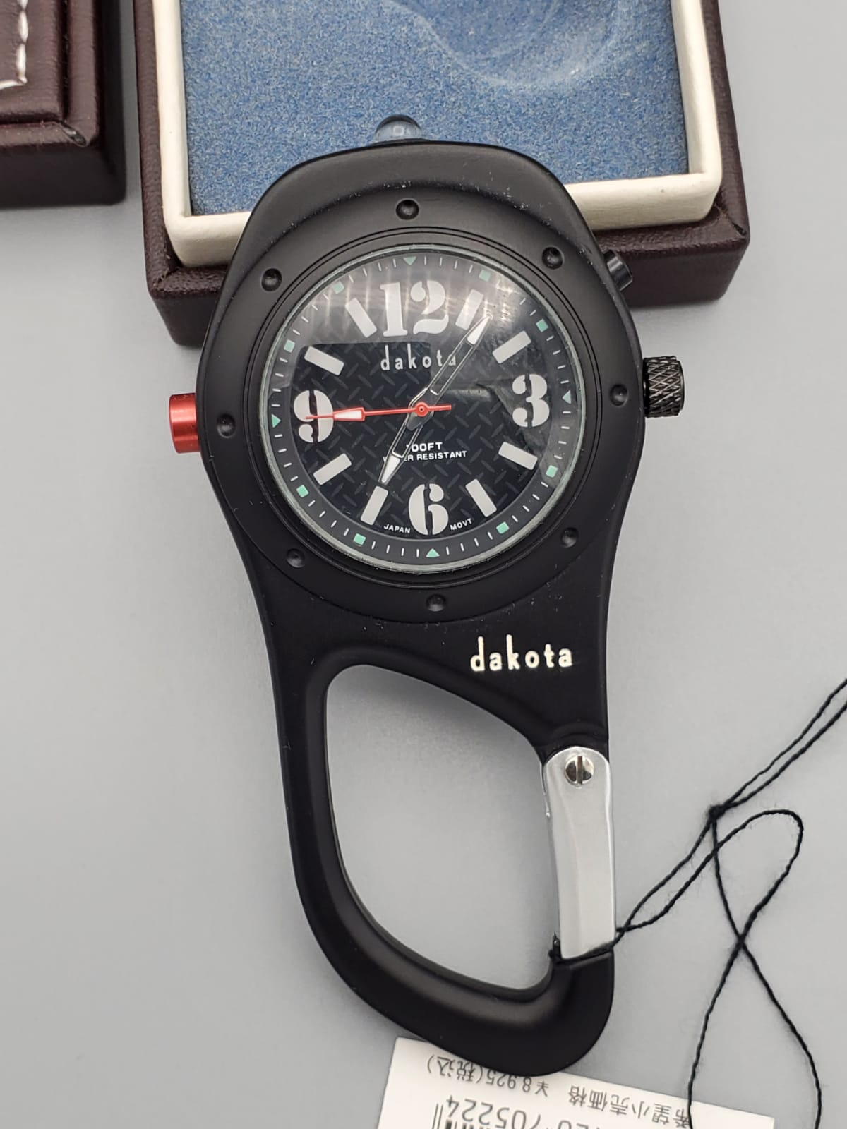 Dakota Watch Company Tough Clip, Digital Dial, Black Case - KnifeCenter -  8233-2 - Discontinued